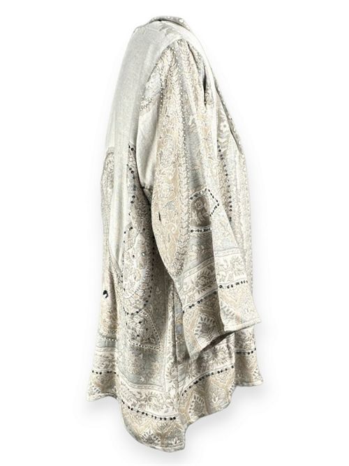 caban donna fantasia perla Pahiesa Formentera | PAH001BIANCO